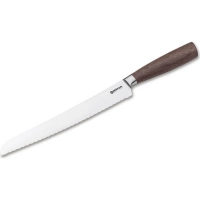 Кухонный нож  для хлеба Boker Core Bread Knife, сталь X50CrMoV15, рукоять орех купить в Минске