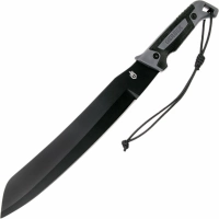 Мачете Gerber — Gator Golok Machete, сталь 65MN Carbon Steel Black Finish, рукоять ударопрочный пластик купить в Минске