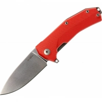 Нож складной LionSteel KUR OR G10 Orange Flipper, сталь Uddeholm Sleipner®, стеклотекстолит, оранжевый купить в Минске