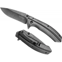 Складной полуавтоматический нож Kershaw Filter K1306BW, сталь 4Cr14, рукоять нержавеющая сталь купить в Минске