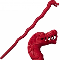 Трость- Lucky Dragon Walking Stick Red купить в Минске