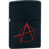 Зажигалка ZIPPO Classic А с покрытием Black Matte, латунь/сталь, чёрная, матовая, 36x12x56 мм купить в Минске