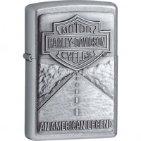 Зажигалка ZIPPO Harley-Davidson® Легенда, с покрытием Street Chrome™ купить в Минске